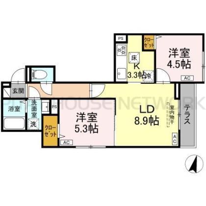  間取り図写真
