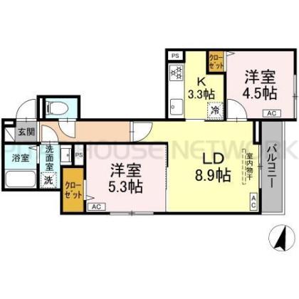  間取り図写真