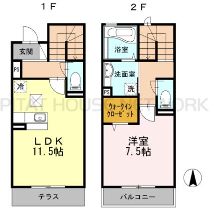 間取り図写真