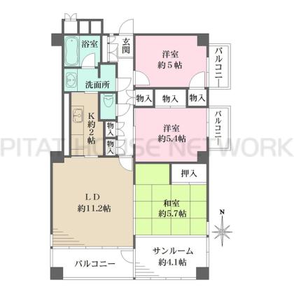 間取図(平面図)
