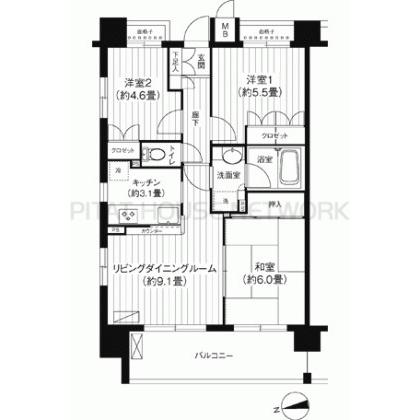 間取図(平面図)