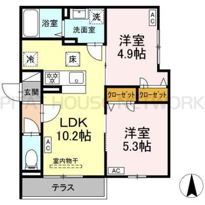  間取り図写真