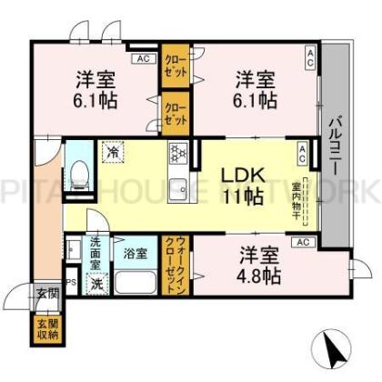  間取り図写真