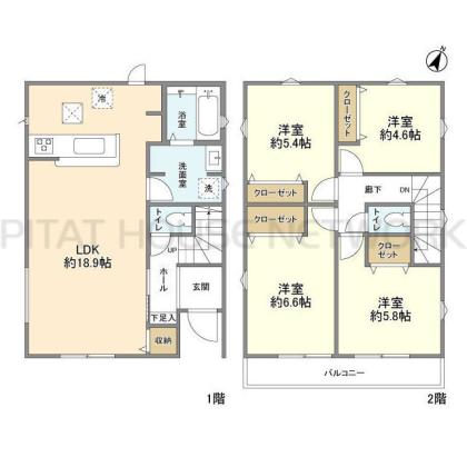  間取り図写真