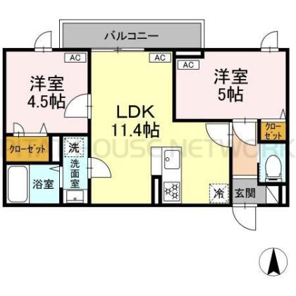  間取り図写真