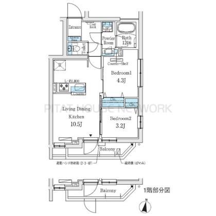  間取り図写真