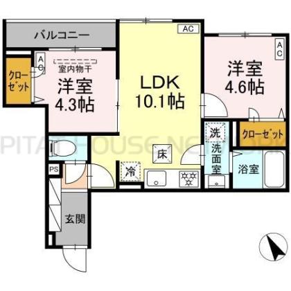  間取り図写真