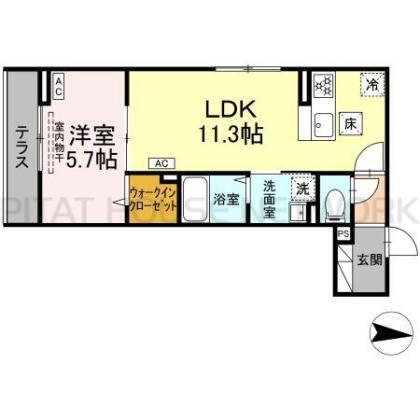  間取り図写真