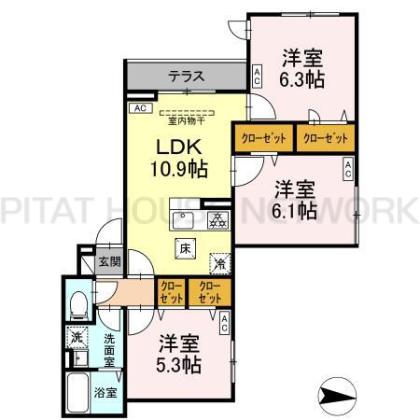  間取り図写真