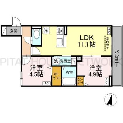 間取り図写真
