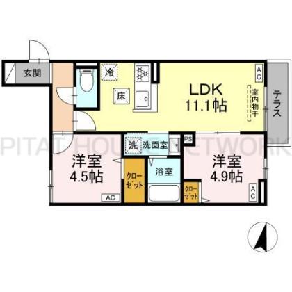  間取り図写真