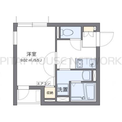 代表的な間取のため実際の間取とは異なる場