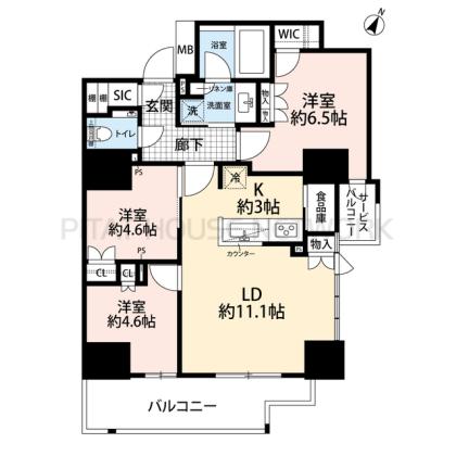 間取図(平面図)