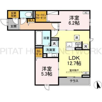  間取り図写真