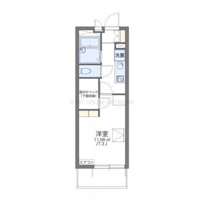 代表的な間取のため実際の間取とは異なる場