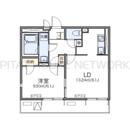 代表的な間取のため実際の間取とは異なる場