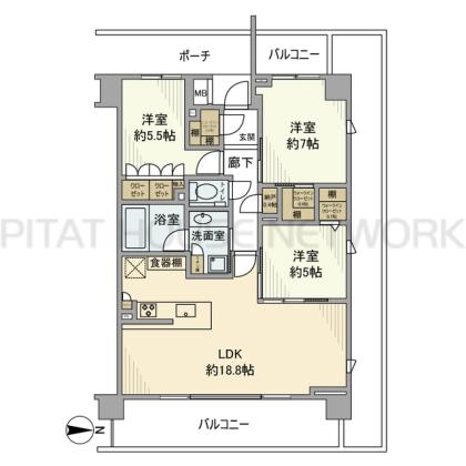 間取図(平面図)