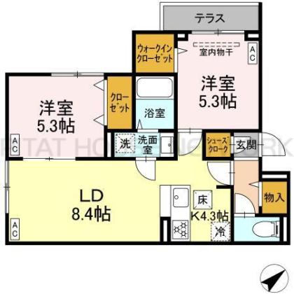  間取り図写真