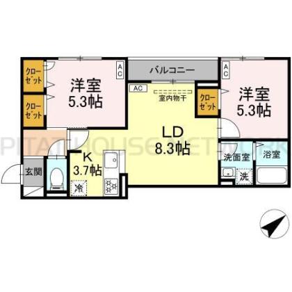  間取り図写真