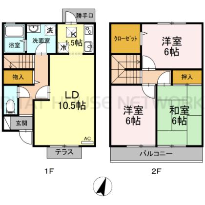  間取り図写真