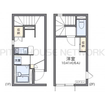 代表的な間取のため実際の間取とは異なる場