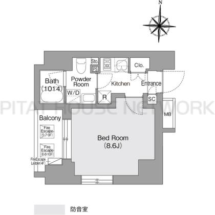  間取り図写真