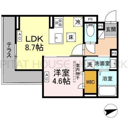  間取り図写真