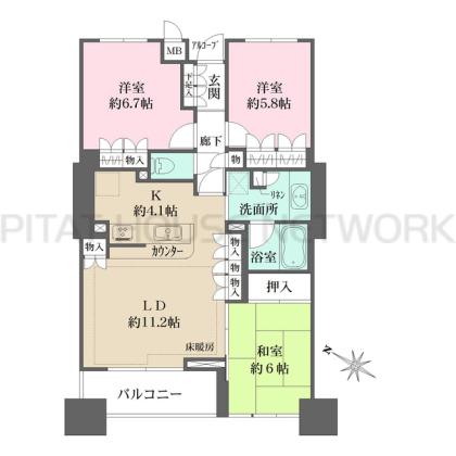 間取図(平面図)