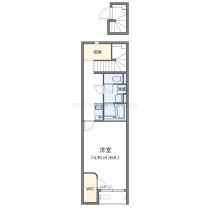 代表的な間取のため実際の間取とは異なる場