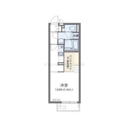 代表的な間取のため実際の間取とは異なる場