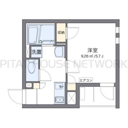 代表的な間取のため実際の間取とは異なる場