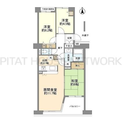  間取り図写真