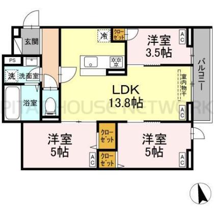  間取り図写真