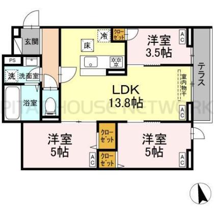  間取り図写真