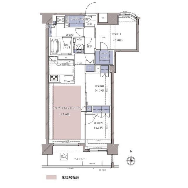  間取り図写真