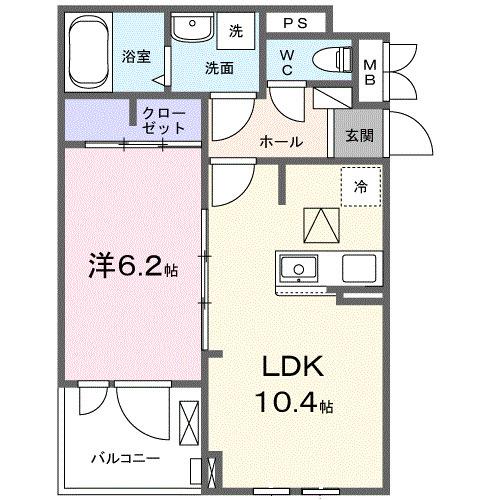 フロレスタ湘南Ⅱ（101） 間取り図画像