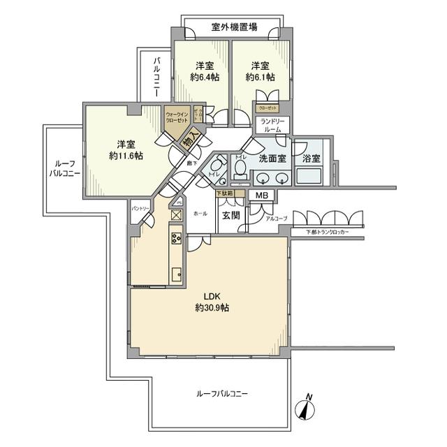 間取図(平面図)