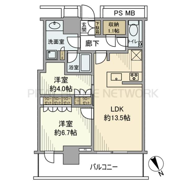 間取図(平面図)