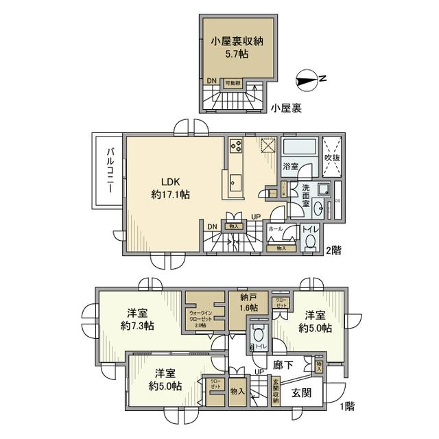 間取図(平面図)