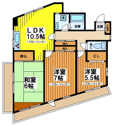 間取図(平面図)