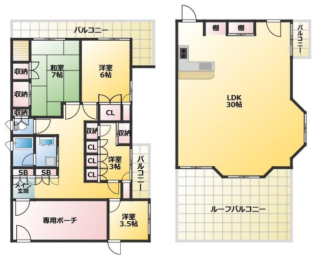 間取図(平面図)