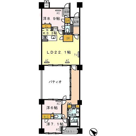 間取図(平面図)