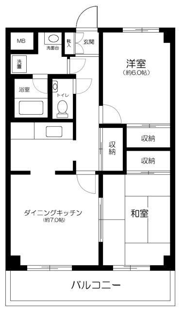 間取図(平面図)