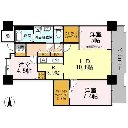 間取図(平面図)