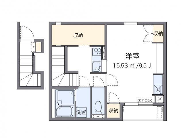 代表的な間取のため実際の間取とは異なる場