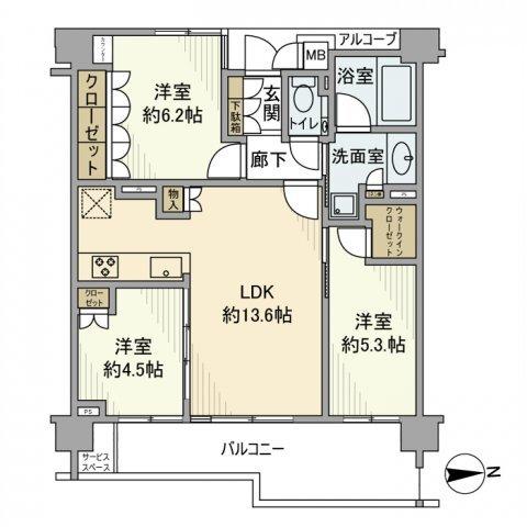 間取図(平面図)