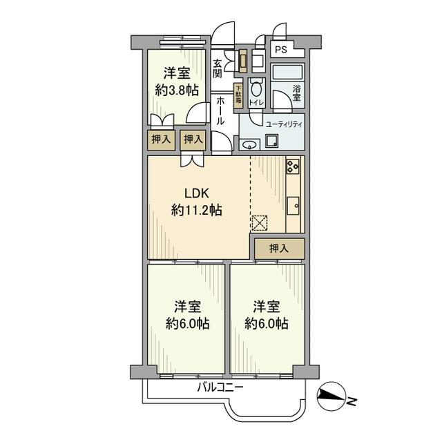 間取図(平面図)