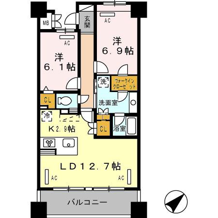 間取図(平面図)