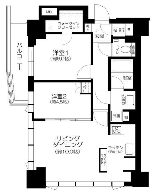 間取図(平面図)