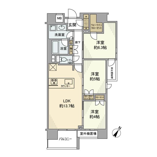 間取図(平面図)